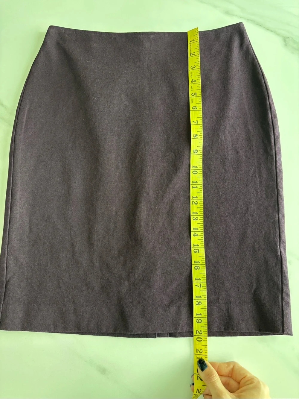 Banana Republic Plum Pencil Skirt Sz 0